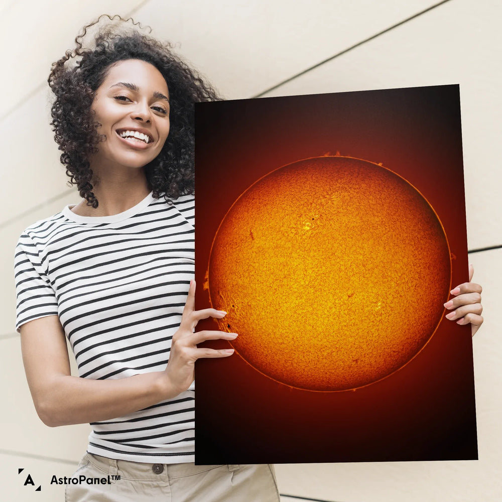 3D Sun Poster