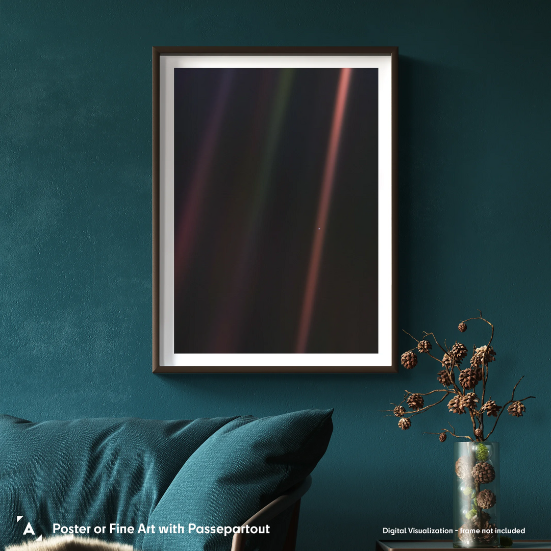 Pale Blue Dot Poster: Original (Remastered Version)