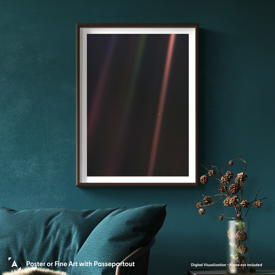 Pale Blue Dot Poster: Original (Remastered Version)