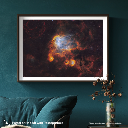 Rod Prazeres: The Lustrous Realms of the Running Chicken Nebula Poster