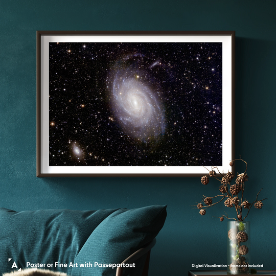 Euclid Telescope: Spiral Galaxy NGC 6744 Poster