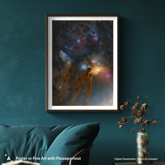 Rho Ophiuchi Cloud Complex - The Cosmic Kaleidoscope