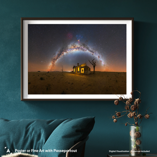 Matteo Strassera: Trainstop Under the Galaxy