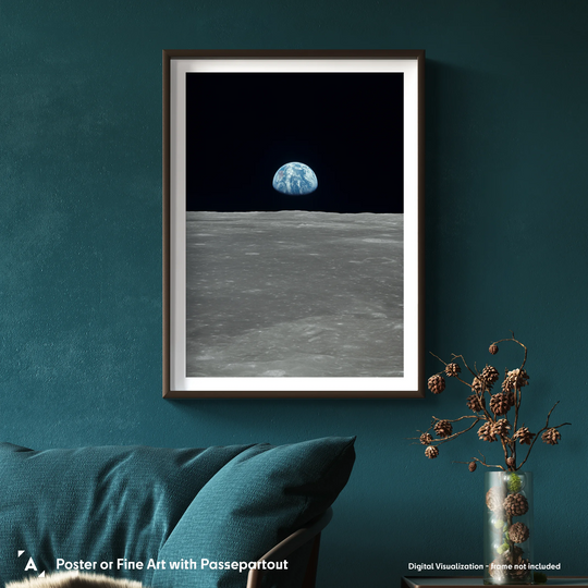 Apollo 11 Earthrise 69 Poster (Remastered Version)