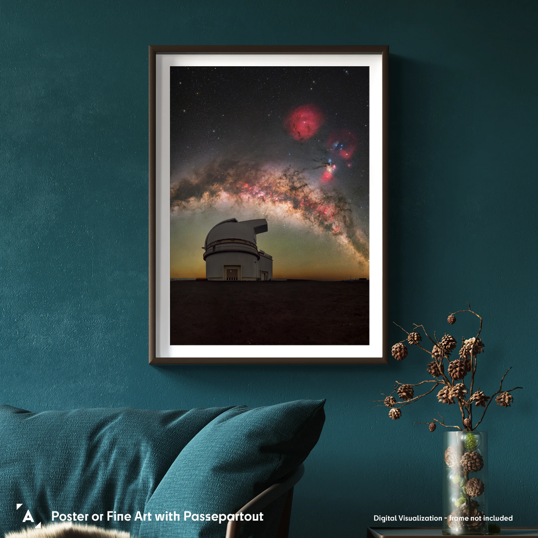 Marzena Rogozińska: Milky Way above Mauna Kea Observatory