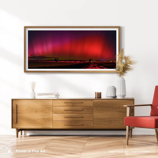 Lionel Majzik: Road to Aurora Borealis Panorama