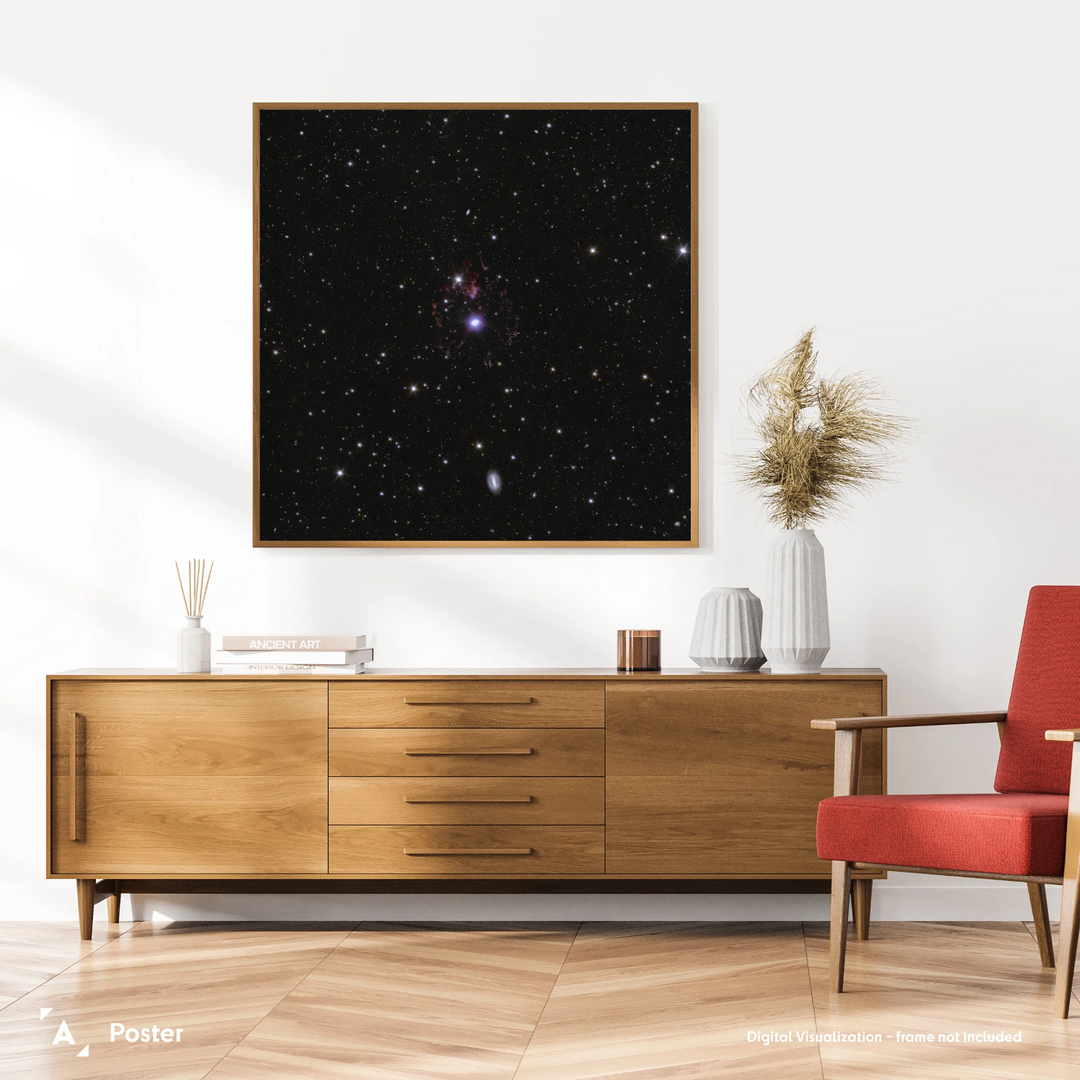 Euclid Telescope Poster: Cat's Eye Nebula