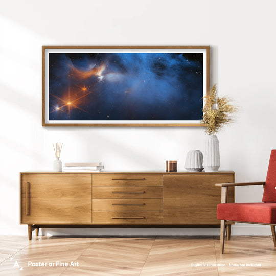 JWST: Chamaeleon I Molecular Cloud Panorama