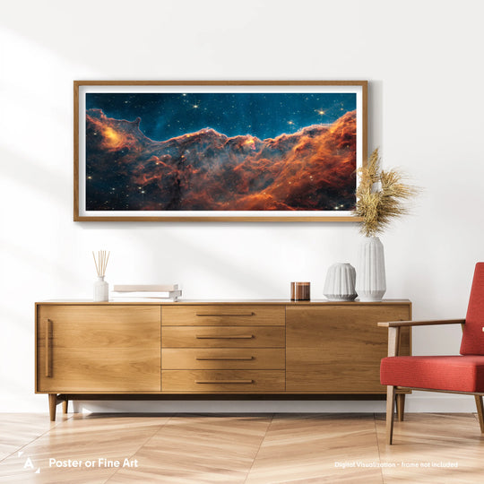 JWST: Carina Nebula Jets Panorama