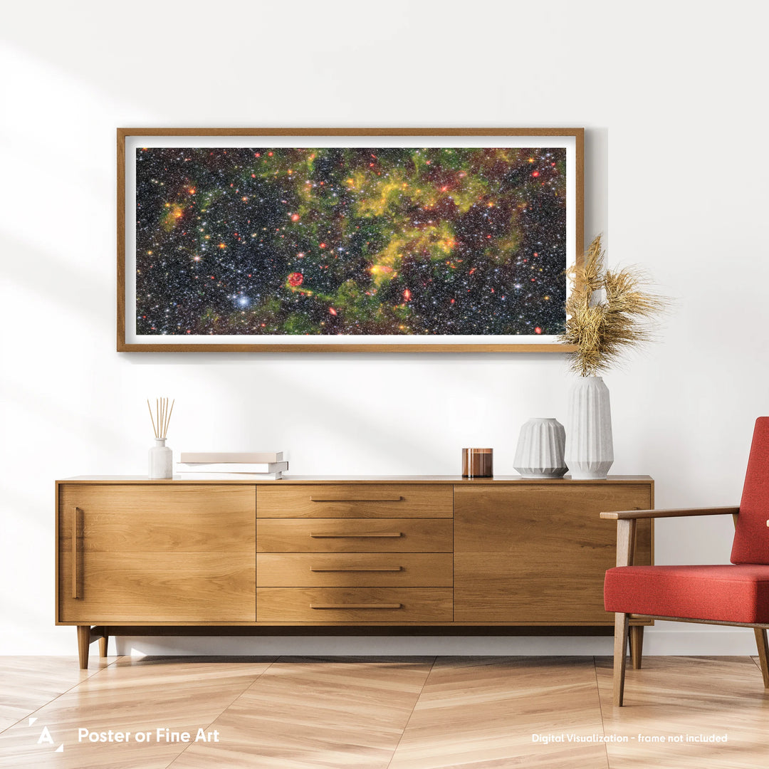 JWST: The Life and Times of Dust Panorama