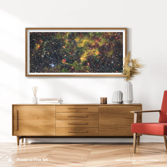 JWST: The Life and Times of Dust Panorama