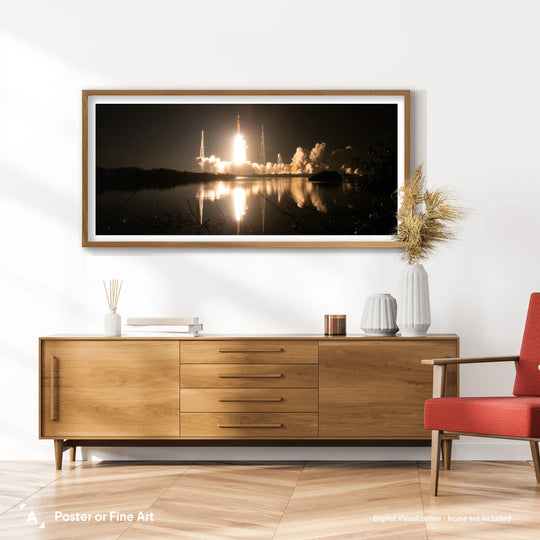 We Are Going: Artemis I Launches Panorama