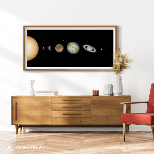 Damian Peach: Solar System Poster