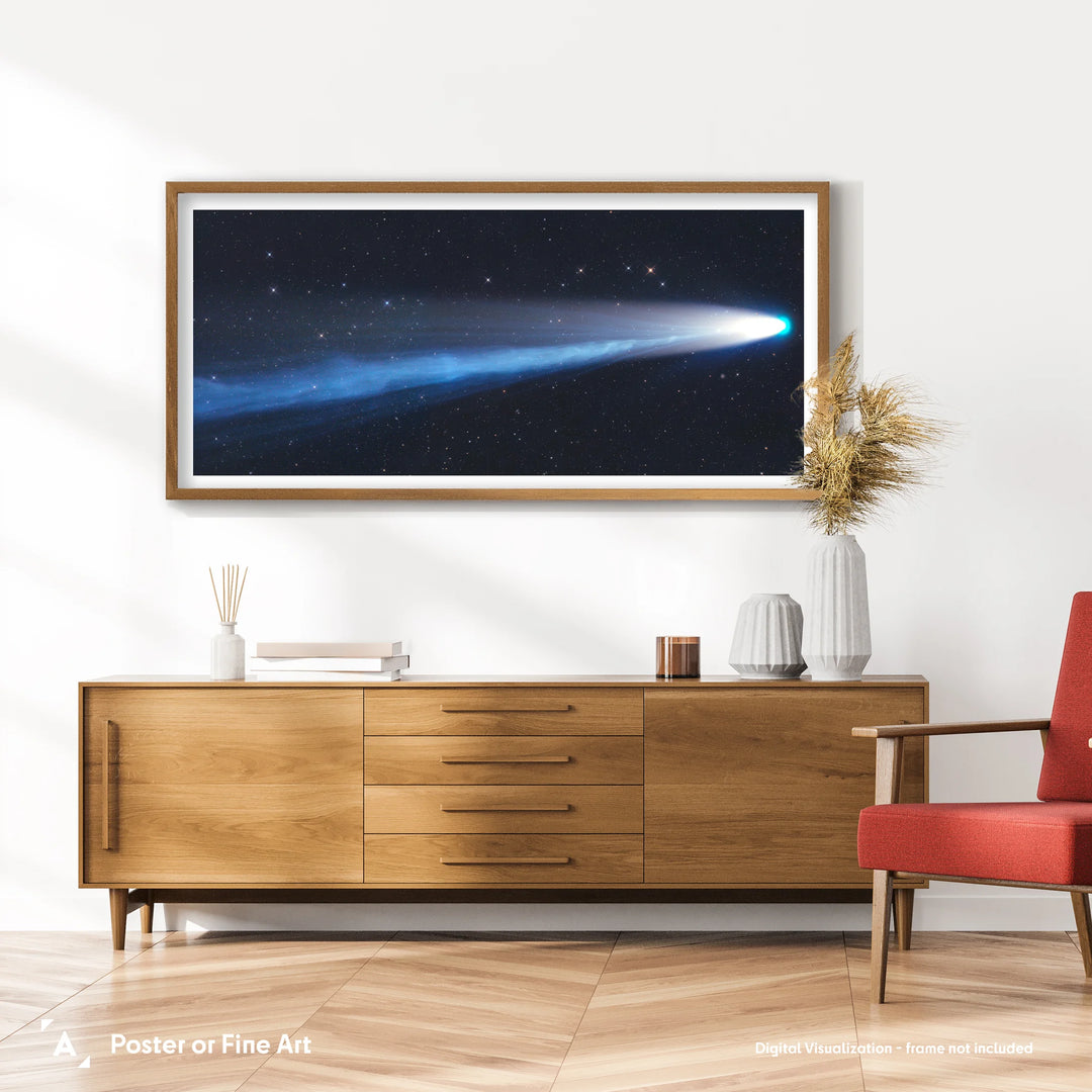 Gerald Rhemann: Comet C2021A1 Leonard Panorama (2022)