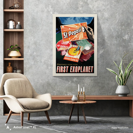 51 Pegasi b: NASA Visions of the Future Poster