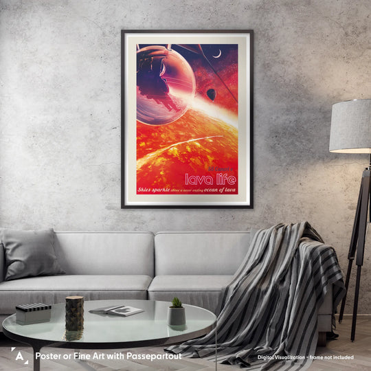 55 Cancri e: NASA Visions of the Future Poster