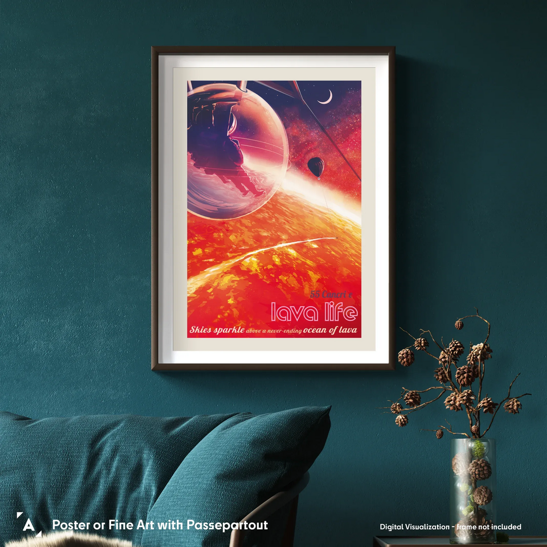 55 Cancri e: NASA Visions of the Future Poster