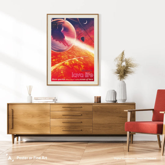 55 Cancri e: NASA Visions of the Future Poster