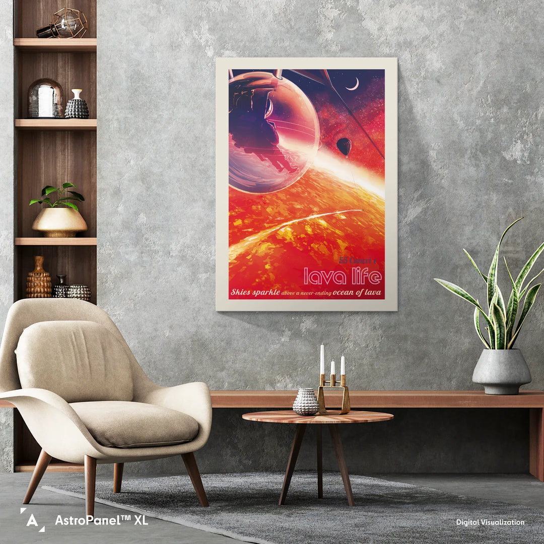 55 Cancri e: NASA Visions of the Future Poster