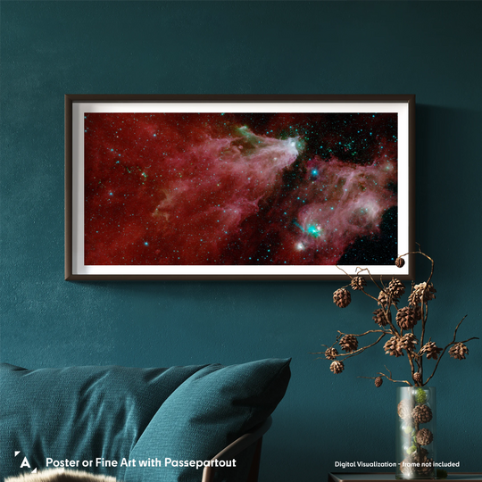 Cepheus C & B Panorama by Spitzer Telescope (IRAC Image)