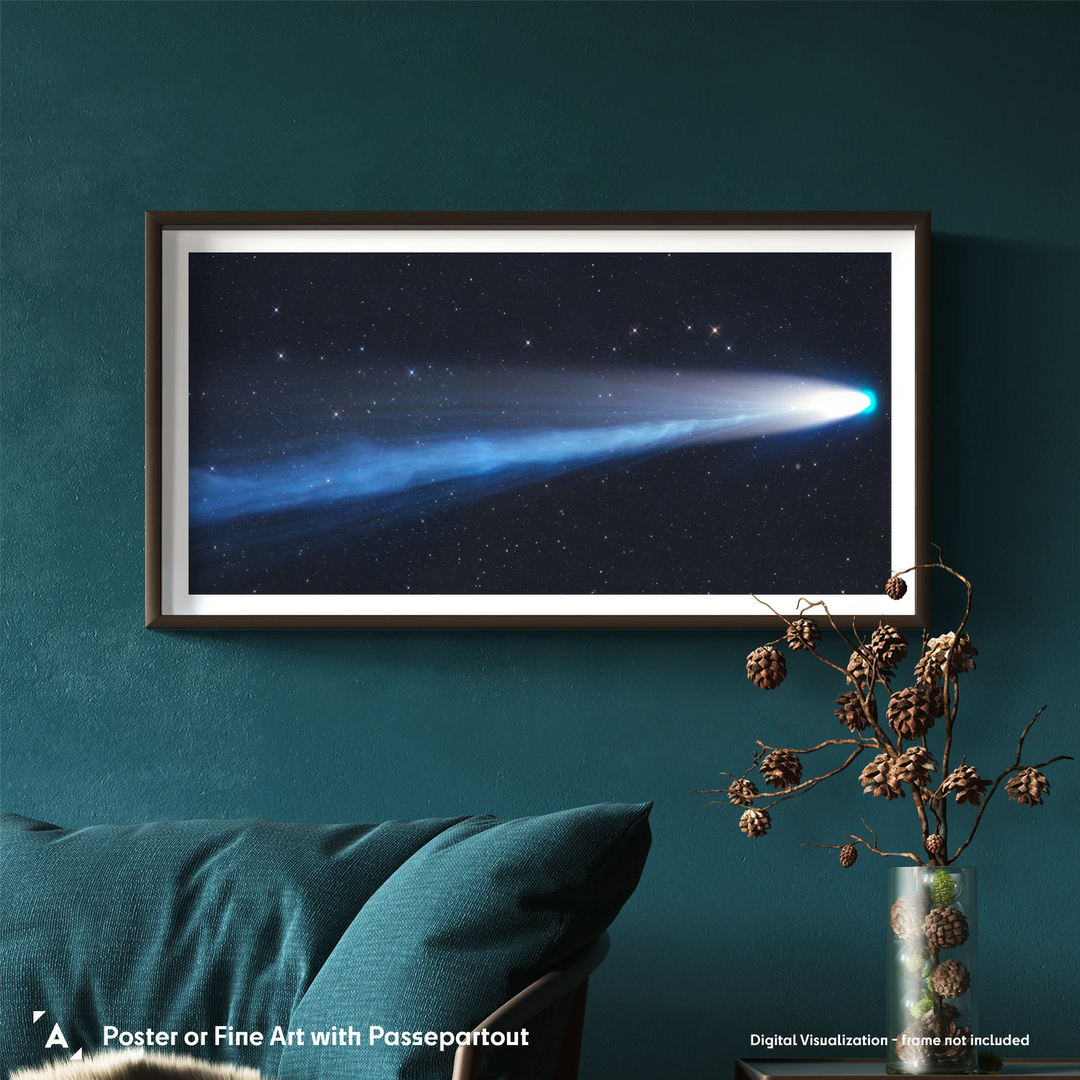 Gerald Rhemann: Comet C2021A1 Leonard Panorama (2022)