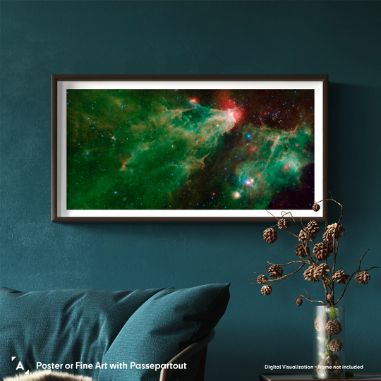 Cepheus C & B Panorama by Spitzer Telescope (IRAC-MIPS Image)