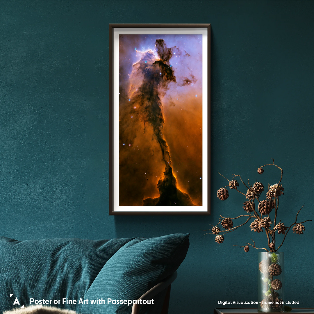 Stellar Spire in the Eagle Nebula Panorama