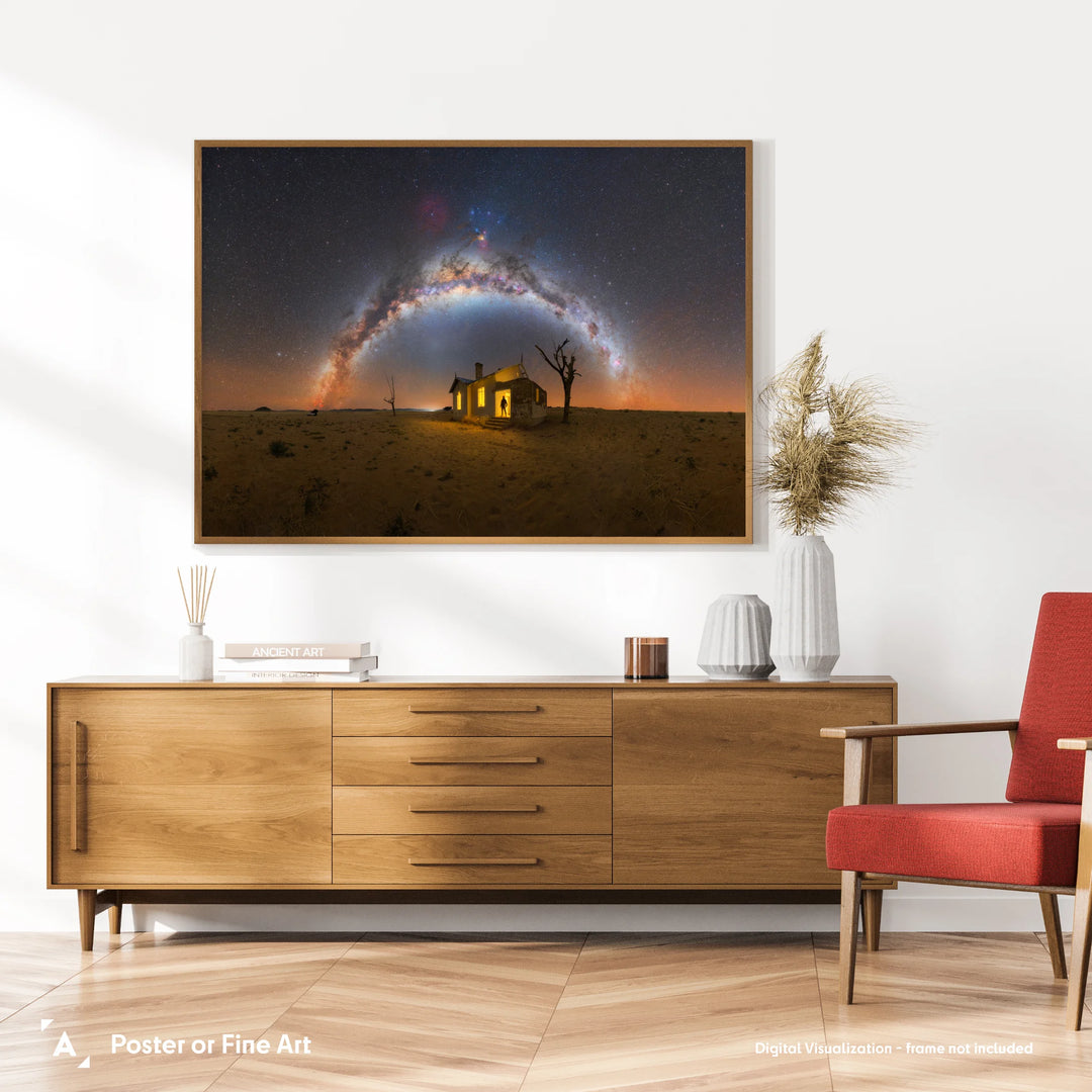 Matteo Strassera: Trainstop Under the Galaxy