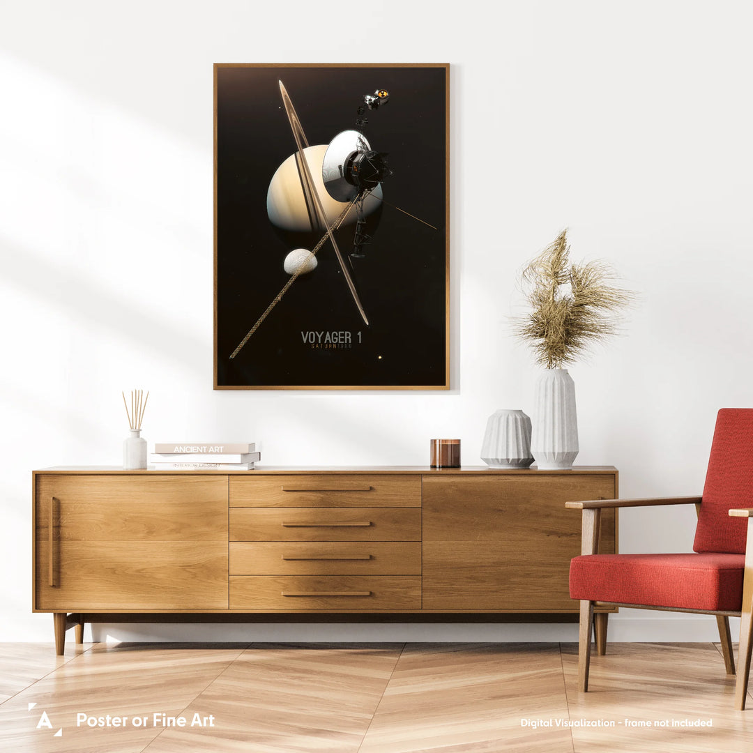 Tobias Roetsch: Voyager 1 - Saturn (1980)