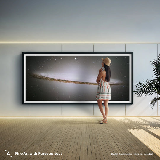 The Sombrero Galaxy (M104) Poster