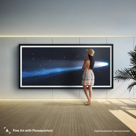 Gerald Rhemann: Comet C2021A1 Leonard Panorama (2022)