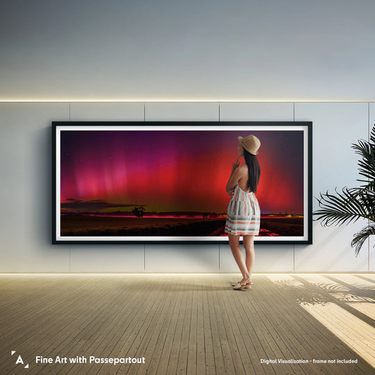 Lionel Majzik: Road to Aurora Borealis Panorama