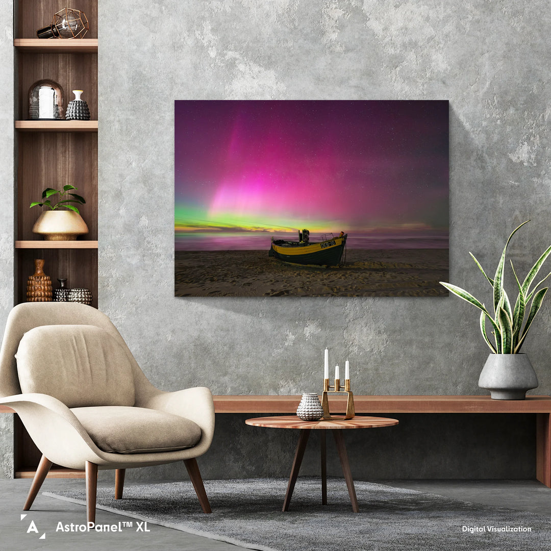 Marzena Rogozińska: Aurora Borealis over the Baltic Sea