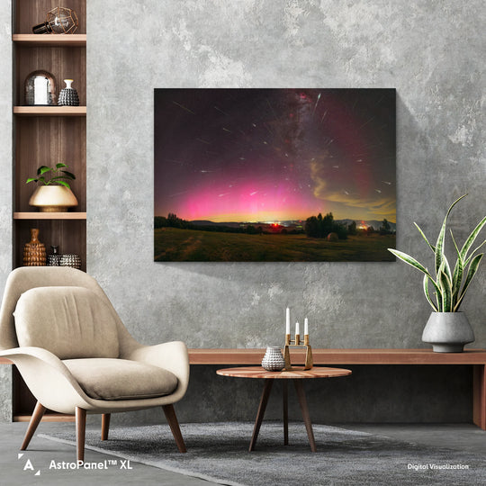 Marzena Rogozińska: Aurora Night of Falling Stars Mosaic