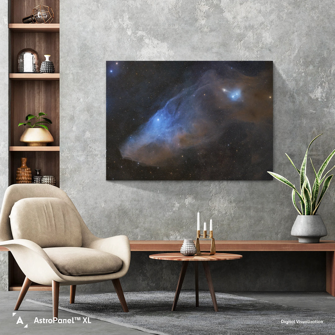 Marcin Hałaczkiewicz: Blue Horshead Nebula Poster