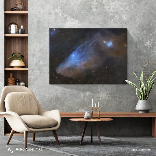 Marcin Hałaczkiewicz: Blue Horshead Nebula Poster