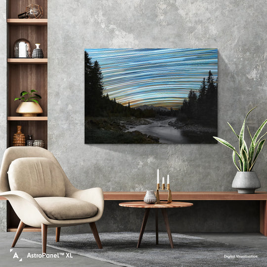 Łukasz Remkowicz: Startrails above Tatra Mountains