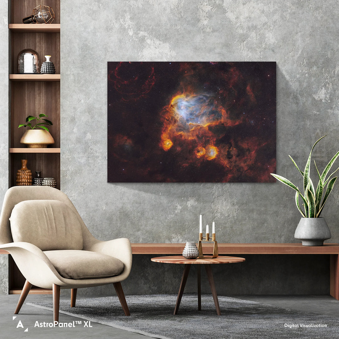 Rod Prazeres: The Lustrous Realms of the Running Chicken Nebula Poster