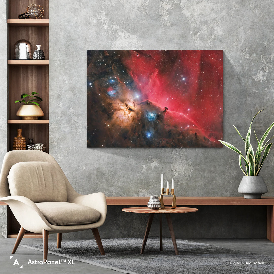 Marzena Rogozińska: Horsehead and Flame Nebula in Orion