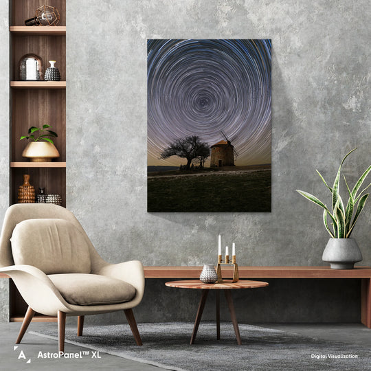 Marzena Rogozińska: Startrails over the Moravian Windmill