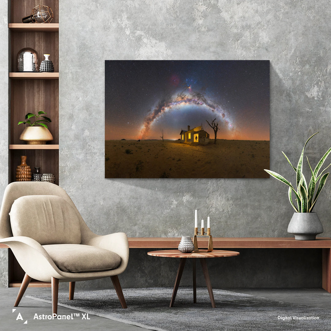 Matteo Strassera: Trainstop Under the Galaxy