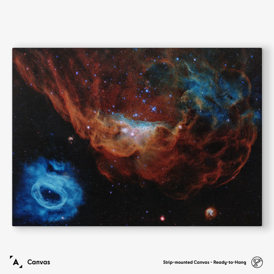 HST: Tapestry of Blazing Starbirth Poster