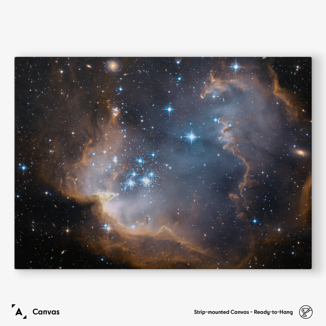 NGC 602 (Hubble View) Poster