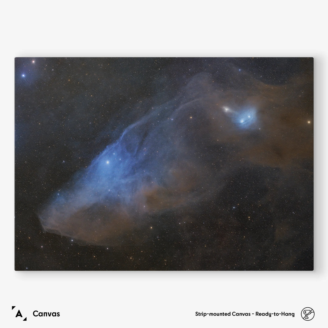 Marcin Hałaczkiewicz: Blue Horshead Nebula Poster