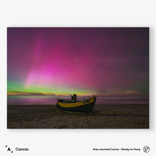 Marzena Rogozińska: Aurora Borealis over the Baltic Sea