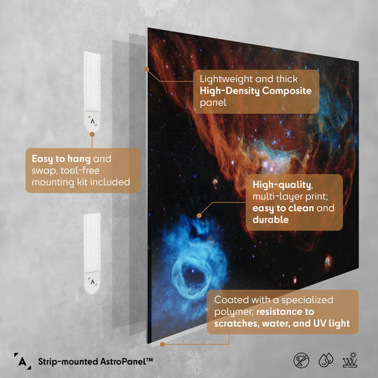 HST: Tapestry of Blazing Starbirth Poster