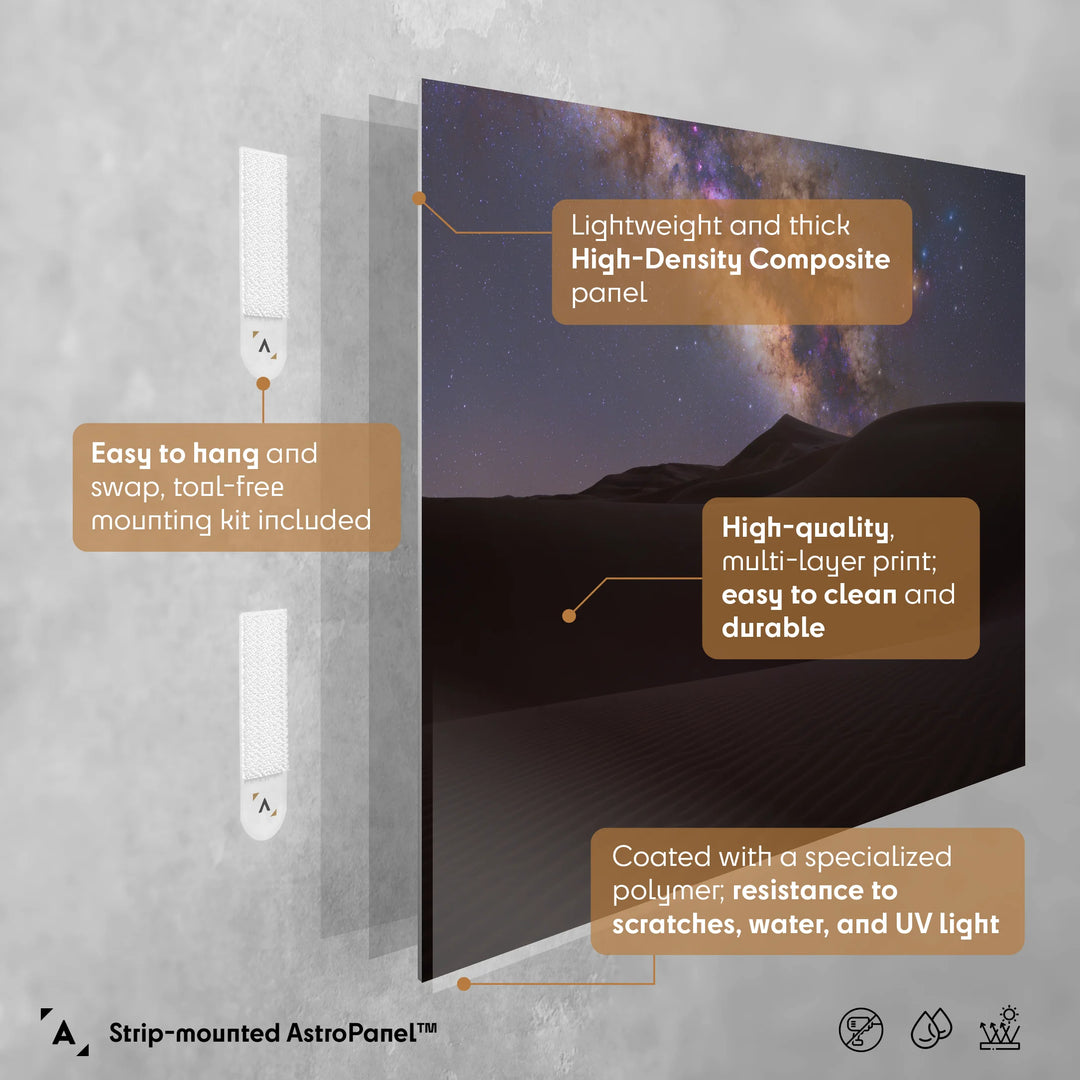 Matteo Strassera: Milky Way in the Desert