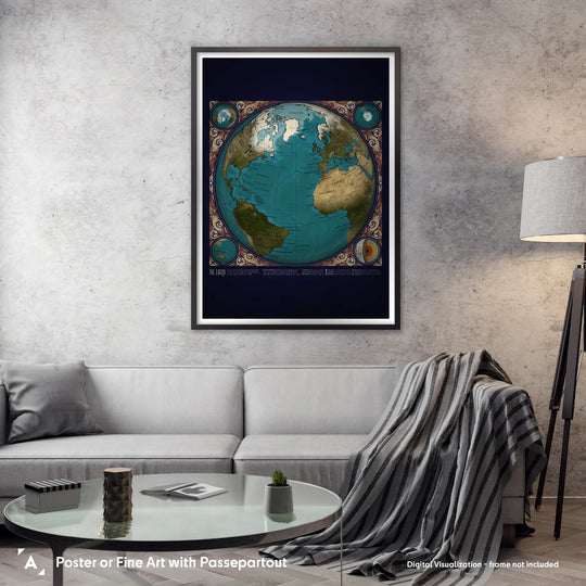 Eleanor Lutz: A Map of Earth Poster