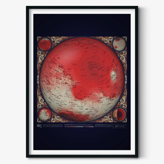 Eleanor Lutz: A Map of Mars Poster
