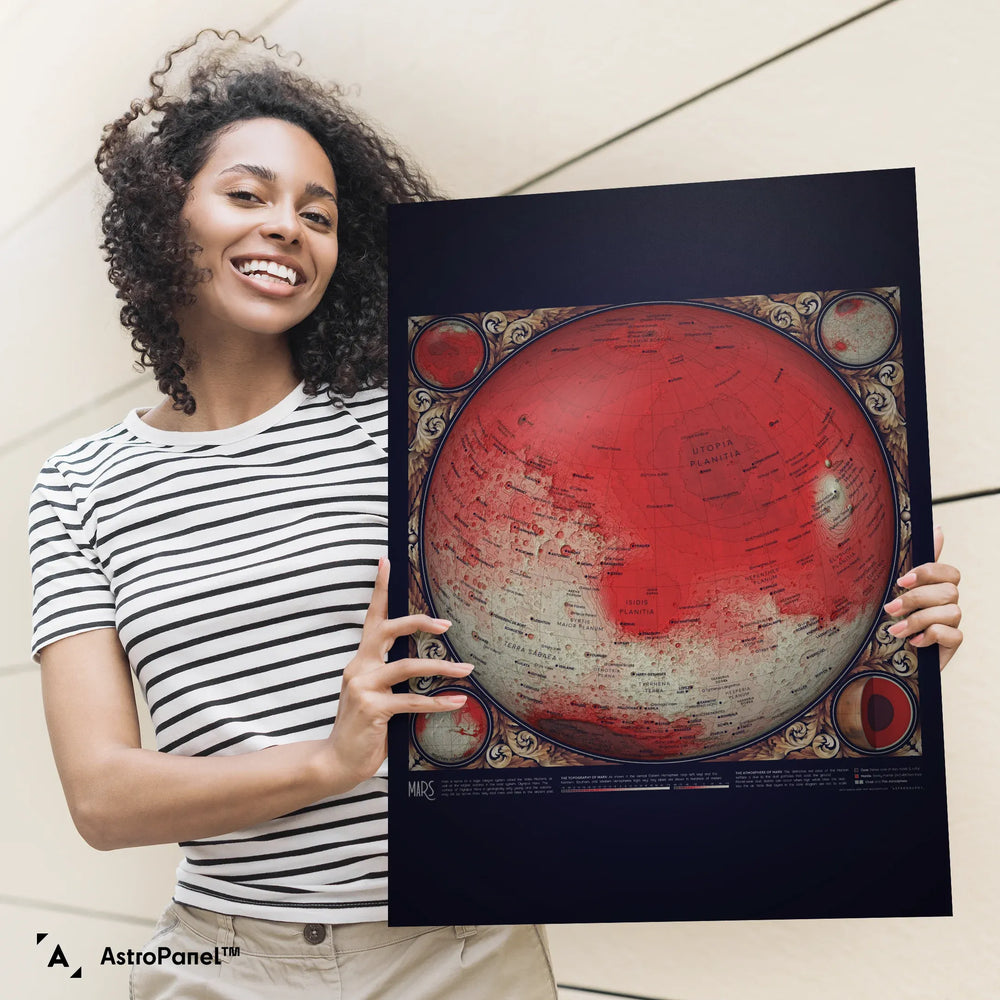 Eleanor Lutz: A Map of Mars Poster